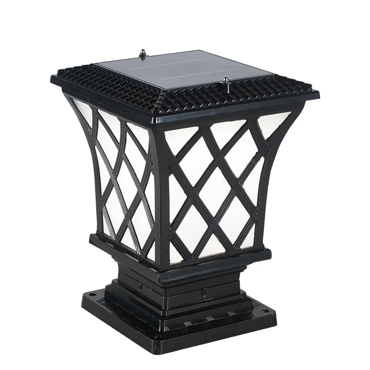 2021 hot selling white gate solar garden ground lights