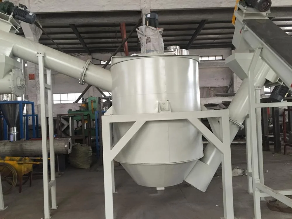 PP PE film bottle flaks crushing Washing drying Recycling Line