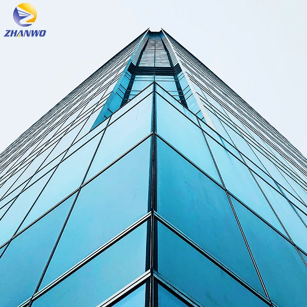 China Manufacturer 6.3 Mm 8.3 Mm 10.3 Mm Pvb Film Safety Building Tempered Laminated Glass Curtain Wal