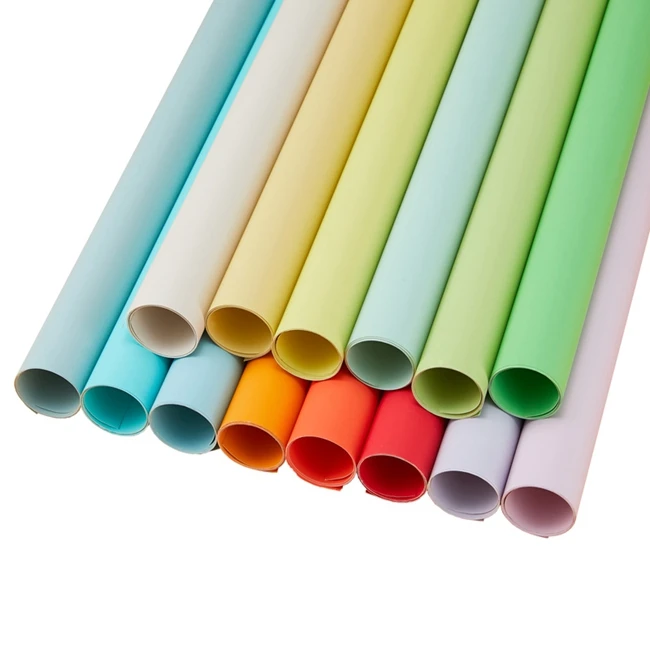 Rollable foldable photographic photo background paper anchor background paper