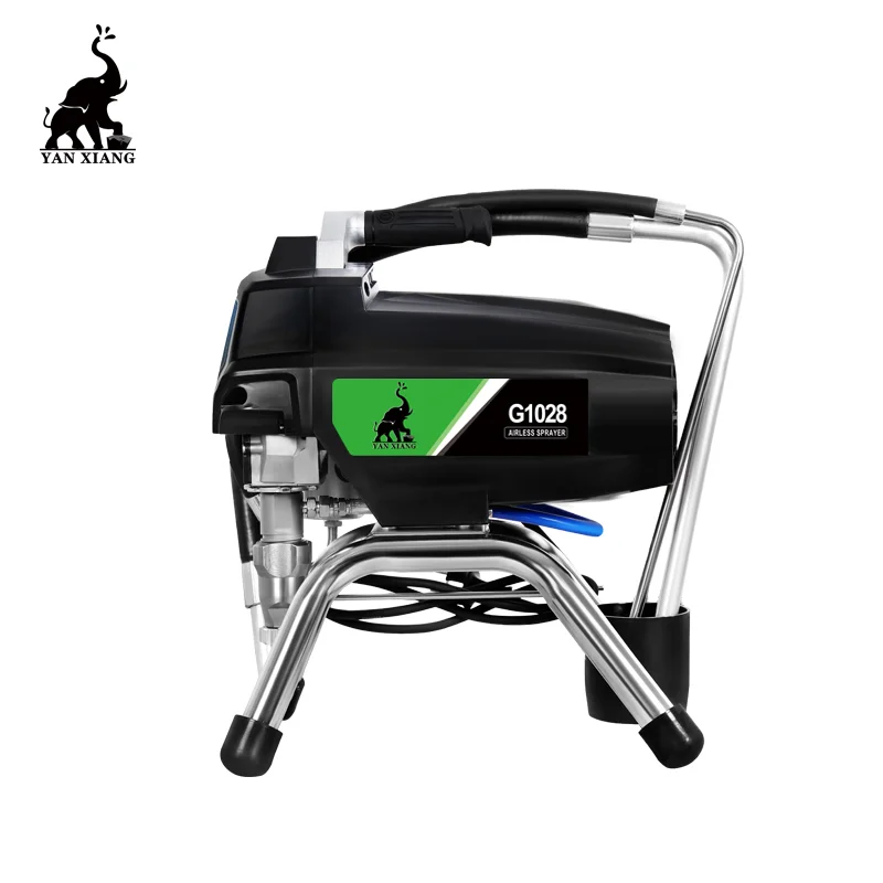 110V/220V YANXIANG G1028 High Quality Electric Airless Paint Sprayers 495 595 695,High Pressure Piston Pump Airless Sprayer