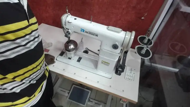  ROSEW GC810W Одиночная игла poat кровать heavy duty специальная швейная машина для парика