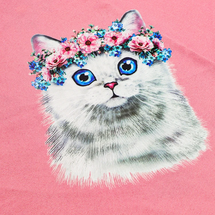 Hot selling 100% rayon fabric viscose printed for child