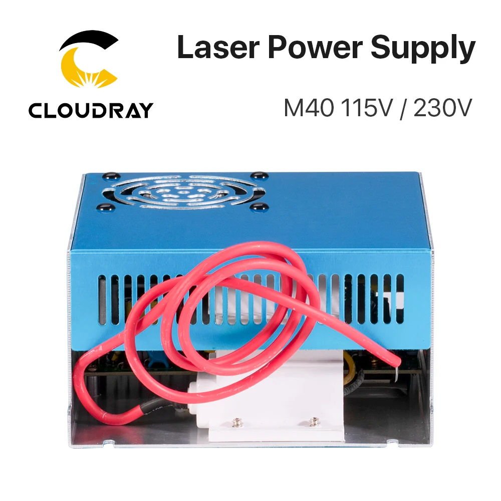 Cloudray CL1070 CO2 Laser Power Supply MYJG-40W 50W Green Shell