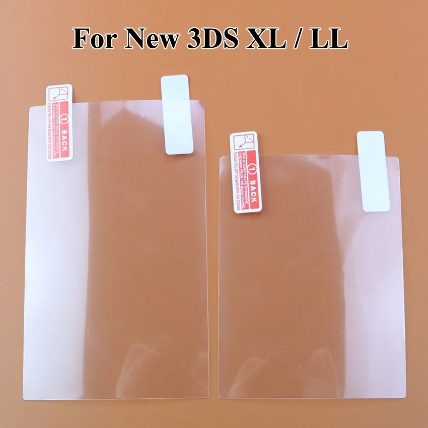 JCD 1PCS Top Bottom HD Clear Protective Film For Nintendo DSL NDSL 2DS New 3DS XL LCD Screen Protector
