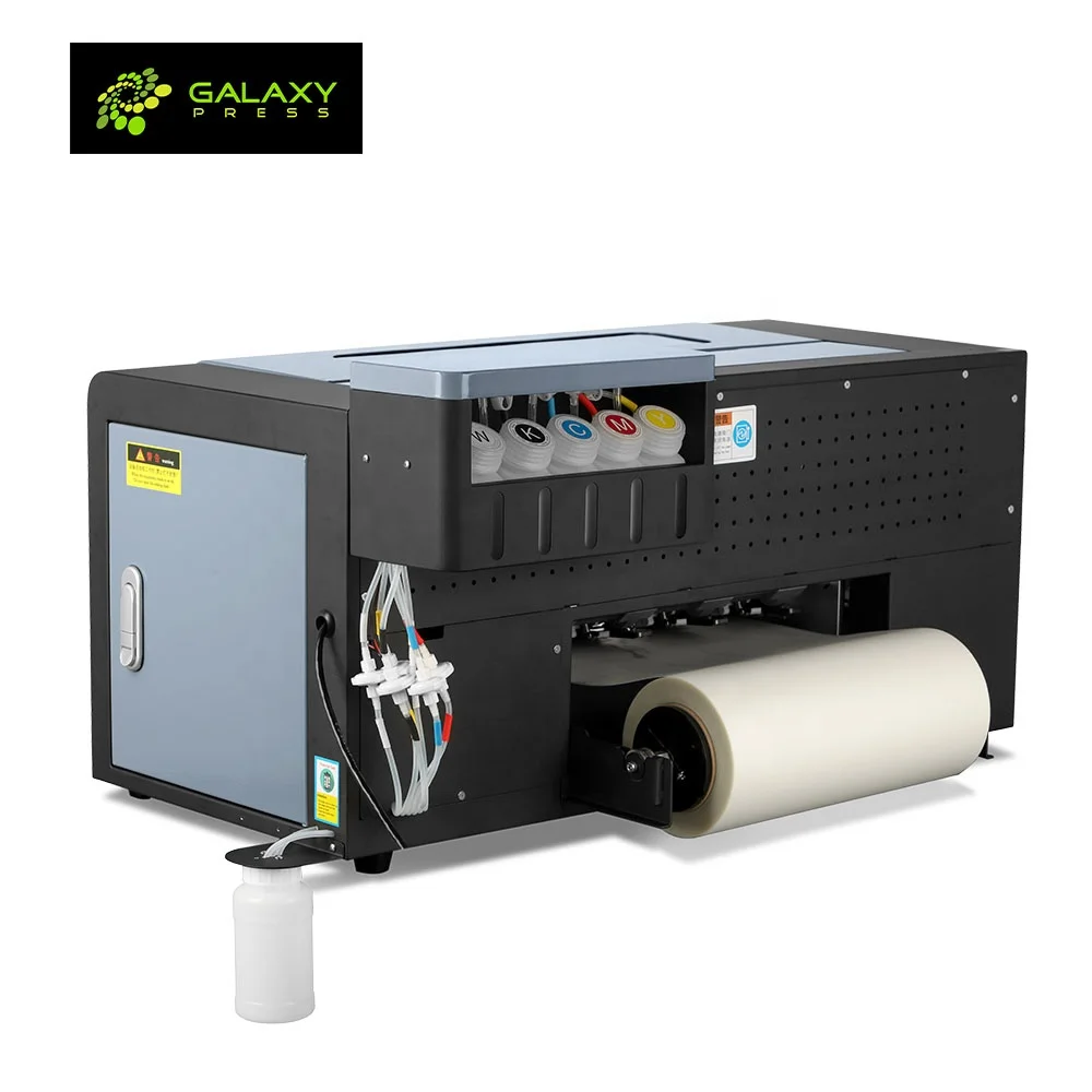 GALAXY DTF Station Epsons Xp600 Dual Head Printing Machine A3 DTF PRINTER For Garment Hoodies T-shirt  Printing