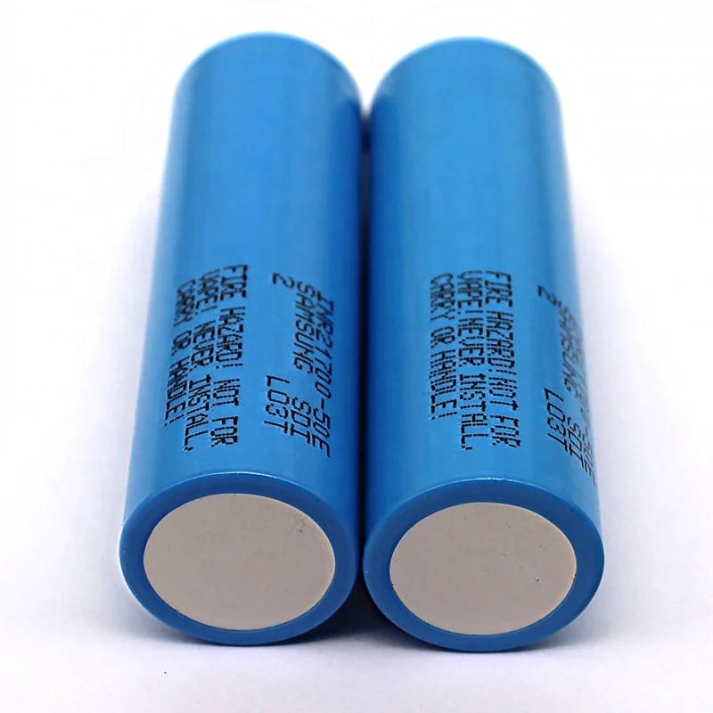 Original Packing INR 21700 50E Battery high discharge deep Cycle lithium rechargeable liion cells