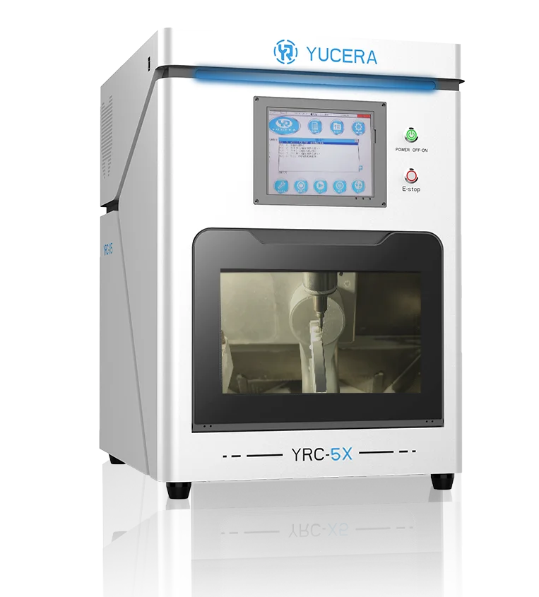 dental cad cam equipment Yucera 5 Axis milling machine for dental lab YRC-5X milling machine