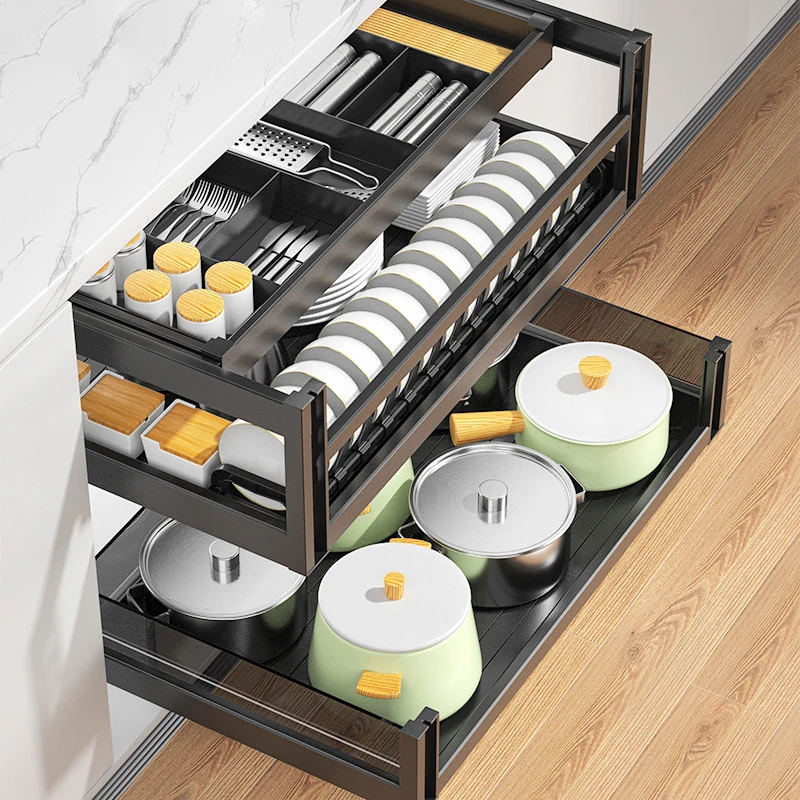 New fund kitchen ambry pulls basket big space to receive wear space pulls drawer