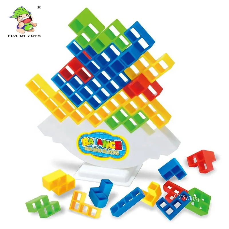 YQ Hot Sale Stacking Blocks Balance Toys Education Hand Eye Coordination Board Game For Child