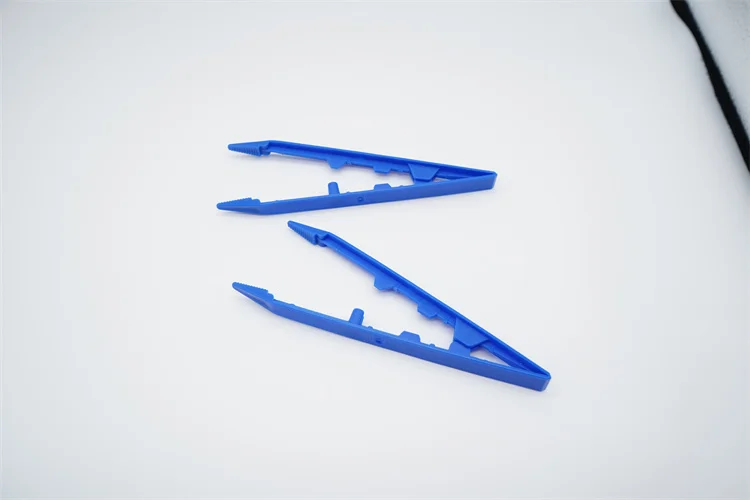 Hospital Medical Different types forceps surgical medical plastic forceps 12.5cm