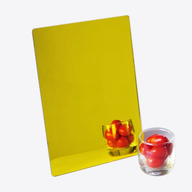 Customized Wholesale Laser Cutting 4x8 mirror sheet acrylic rose gold mirror acrylic sheet