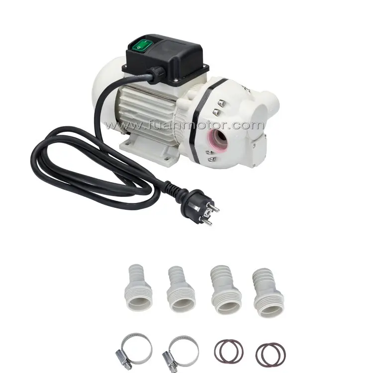 DEF Urea Diaphragm Pump CE Certified 40L Electric 3/4 & 1 Inch VITON 1.5 Meters for Vehicle Urea 30-50l/min 110-240V Lifesrc 0.6