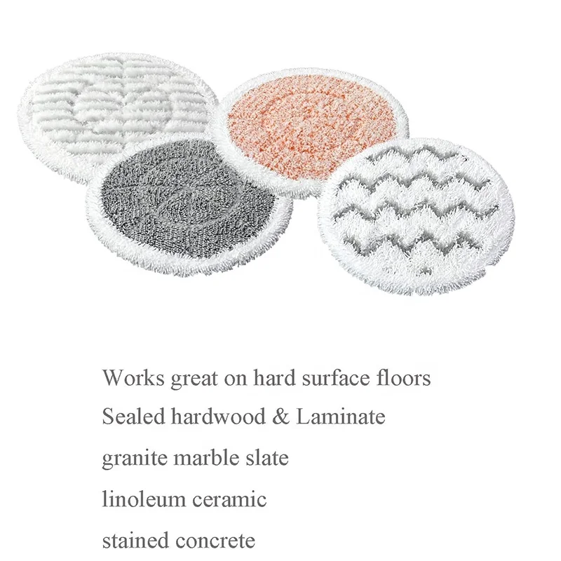 Household Portable 360 Rotating Mop Pad Compatible with Shark S7000 S7000AMZ S7001 S7001TGT Microfiber Steam Mop Cloth