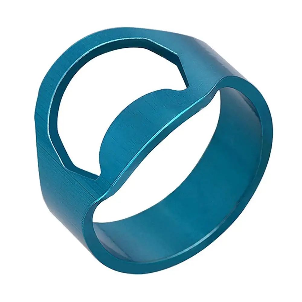 Popular 05 Multi-function Stainless Steel Colorful Ring-Shape Opener Beer Bottle Opener Diameter 22mm