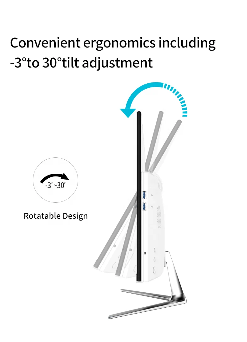 XINZY   wholesale aio-pc 19.1inch i9  2G RAM 320GB HDD all-in-one barebone desktop computer