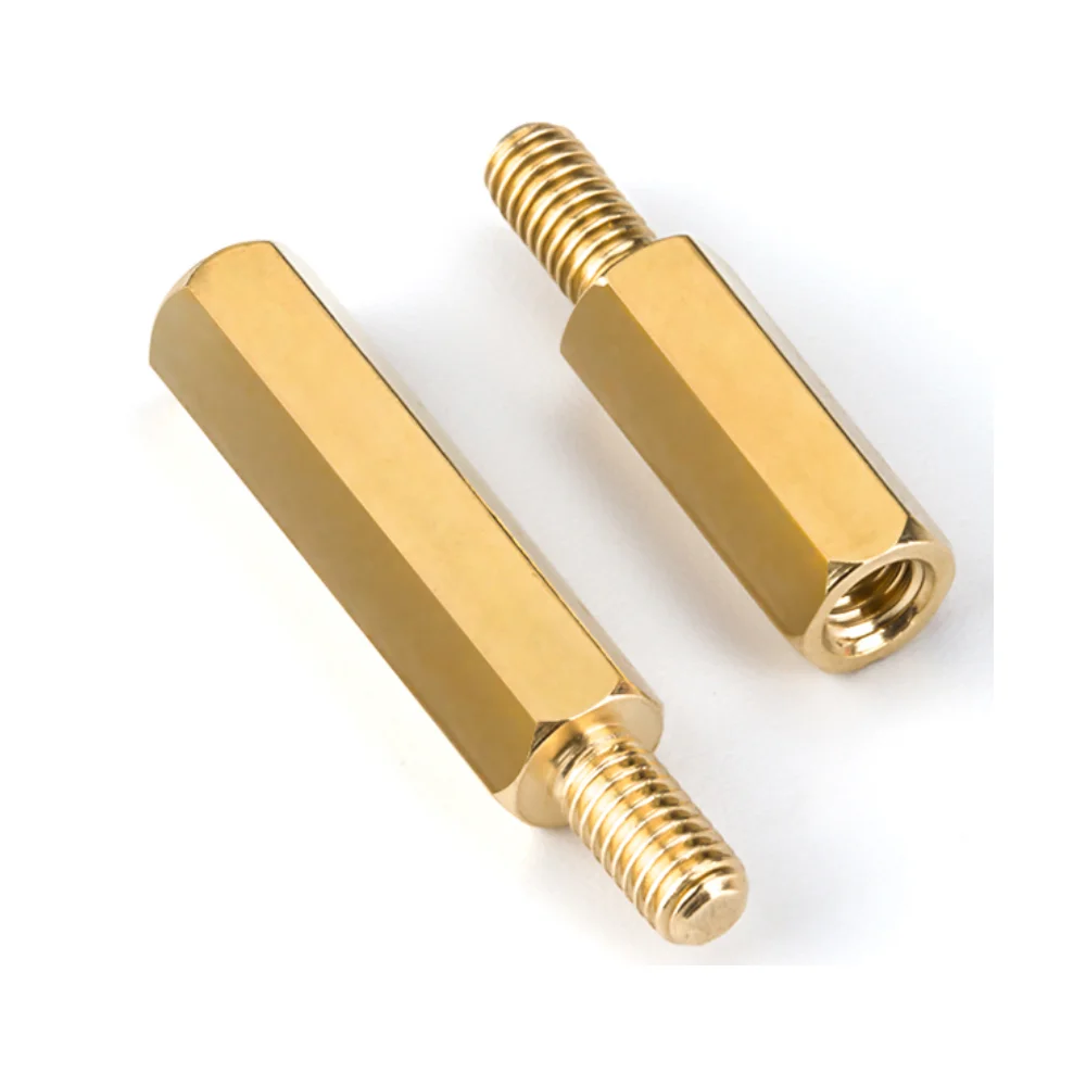 Chaoyou CNC Machining Male Female Hex Brass PCB Standoff Spacer clamp