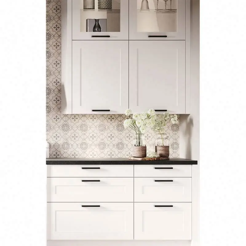 Kitchen Sets Furniture Solid Wood Cabinets Kitchen Wooden Kitchen Cabinets Furniture Cuisine Sideboard