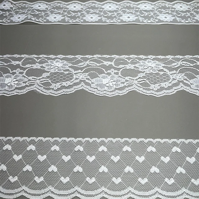 TUTON Factory Price Soft Hand feel High Wear Lingerie Bra French Elastic Lace