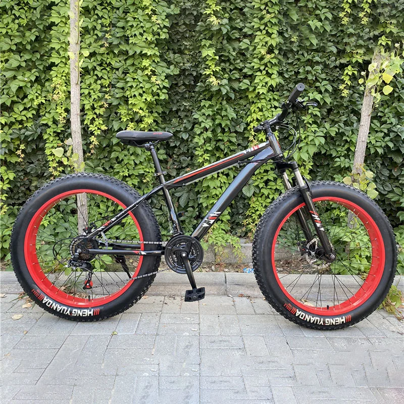Tianjin Factory MTBGO 26 27.5 29 inch adult cycle 21 speed man downhill mountain bicycle fat tire snow bike