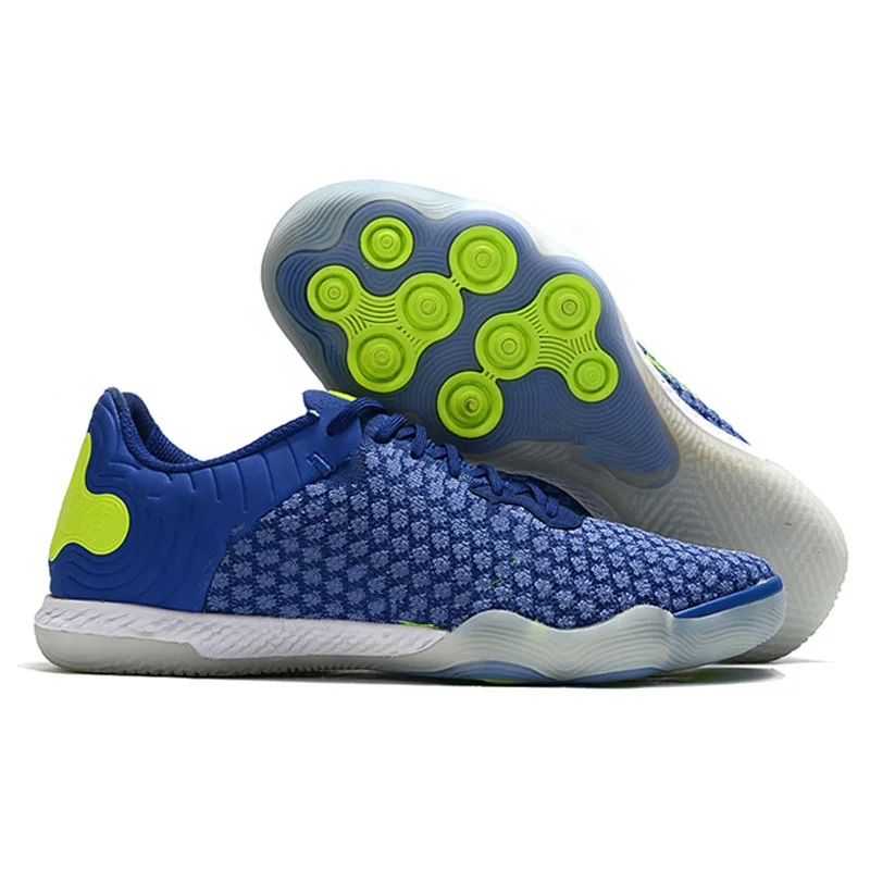Factory directly indoor futsal shoes,breathable sport football shoes,rubber cheap soccer shoes