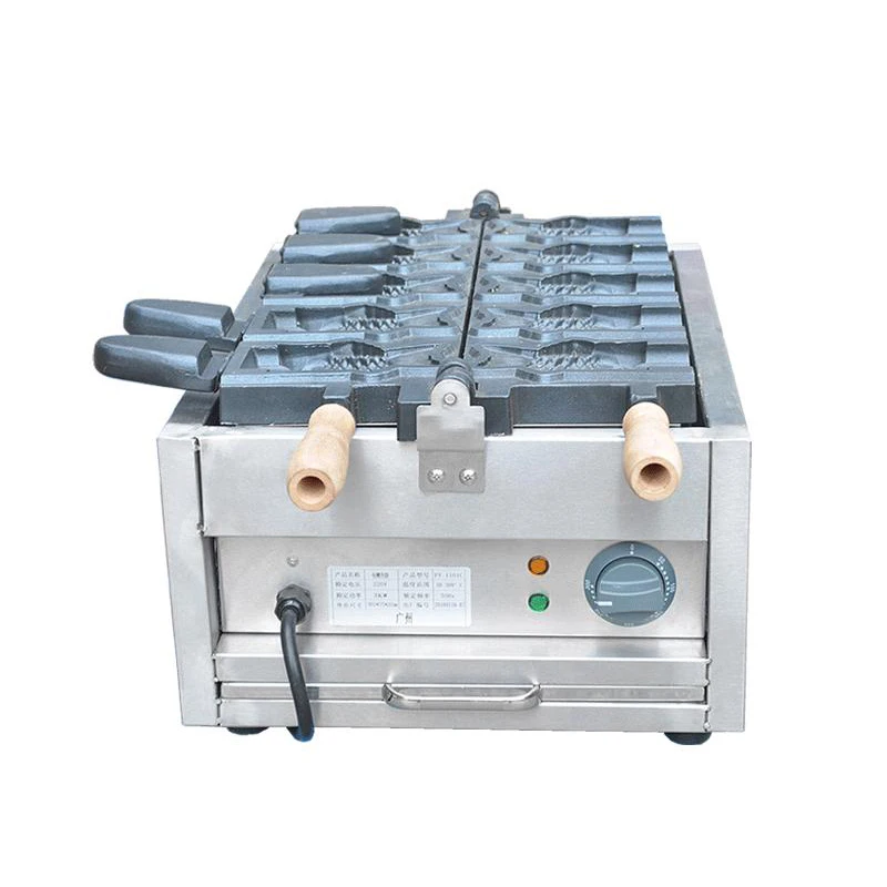 High Efficiency  products Top quality electric type fish waffle maker / taiyaki making machine