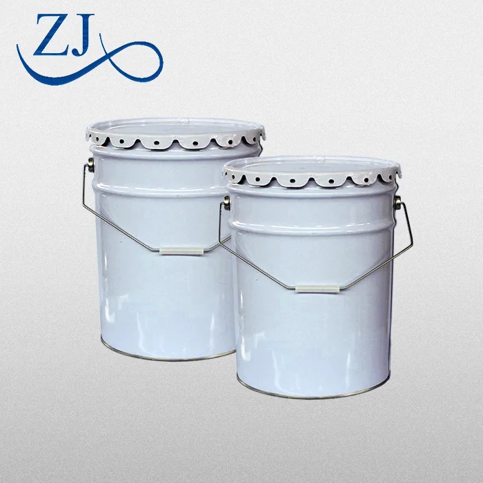 
Drums Empty Tin Container 18L 0.38mm Metal Paint Pail With Lug Lid And Handle For Sale 
