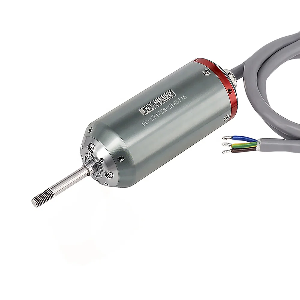 High quality JD-power EC-57135B 3kw underwater thruster brushless waterproof electric motor for Surfing Boat IP68