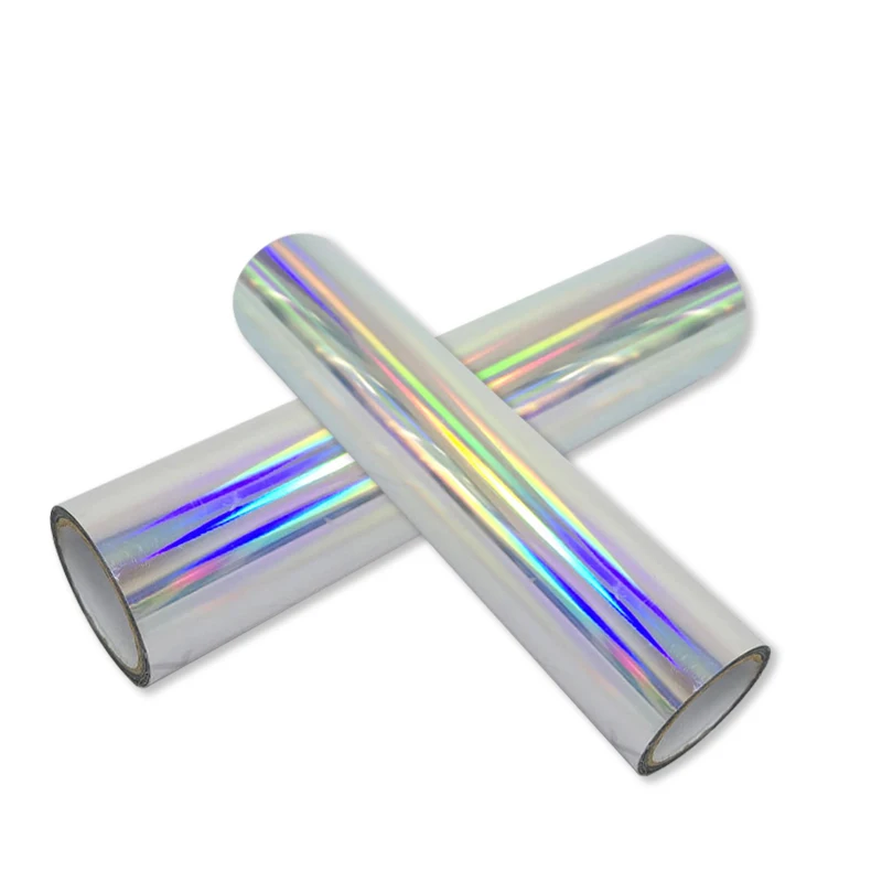 Ocbestjet 30 см * 100 м 3D Золото Серебро УФ бронзовая пленка DTF фольга кристалл ламинирование переводная штамповочная этикетка металлический глянцевый логотип
