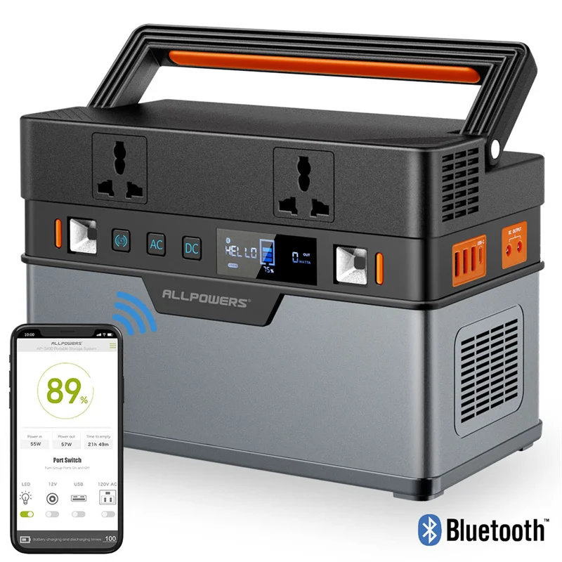 New Arrival Portable Power Station 606wh Power Bank Desktop Public Charging Station Sharing