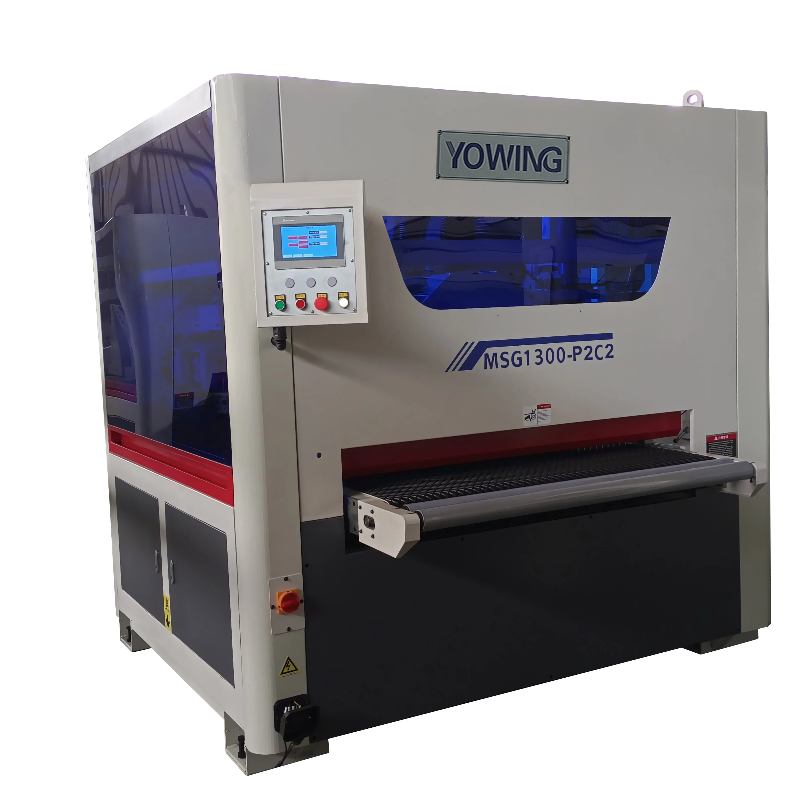 Yowing Furniture Plywood MDF Raw wood Primer Lacquering Sanding Polishing Machine MSG1300-C4