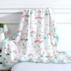 Good selling private label solid color blanket newborn printed extra soft eco friendly baby 100% bamboo cotton muslin swaddle