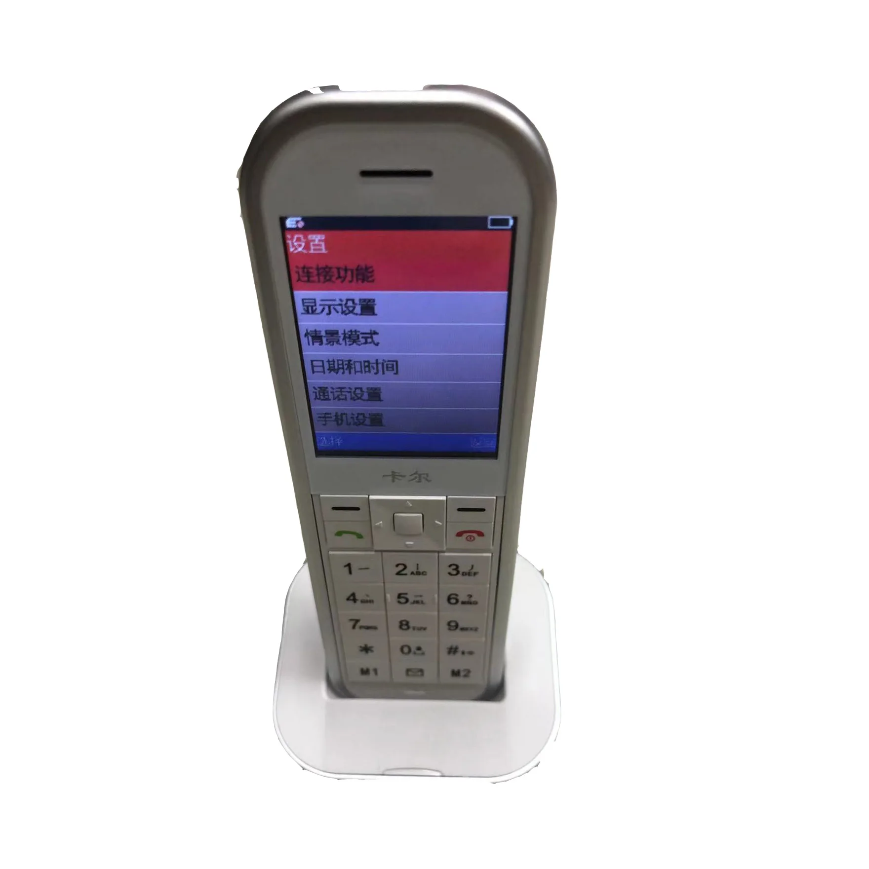 High quality KM9 4g terminal cordless telephone 3g 4g desktop fixed cordless phone with 2.4 Inch LCD colorful display screen