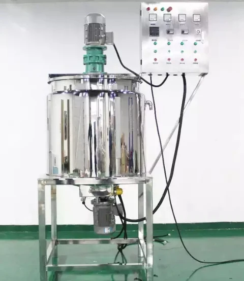 Multi-function liquid syrup making machine liquid soap shampoo mixer for car wash liquid