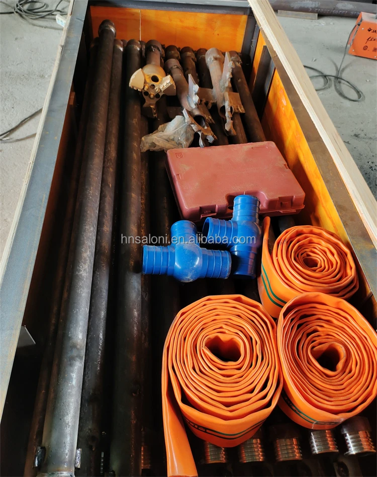 100m, 150m, 200m, 300m, 350m, 600meters steel crawler mounted water well drilling rig machine factory price