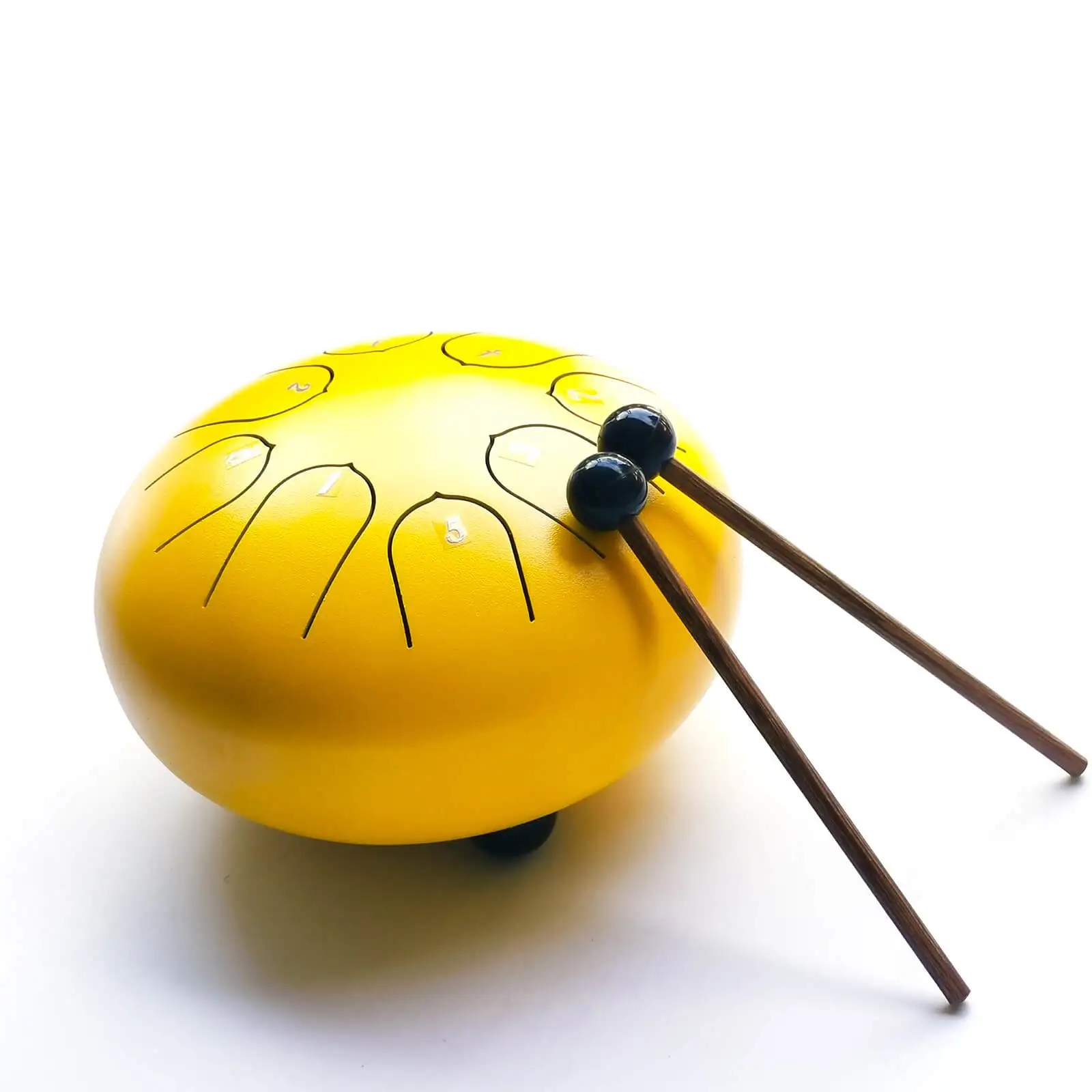 
6 inch steel tongue drum with 8 notes, hangpan drum steel, handpan drum Lotus drum 