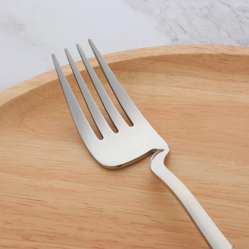 New Style Modern 304 Stainless Steel Spoon Fork Knife Silverware Flatware Set Hanging Cutlery Set