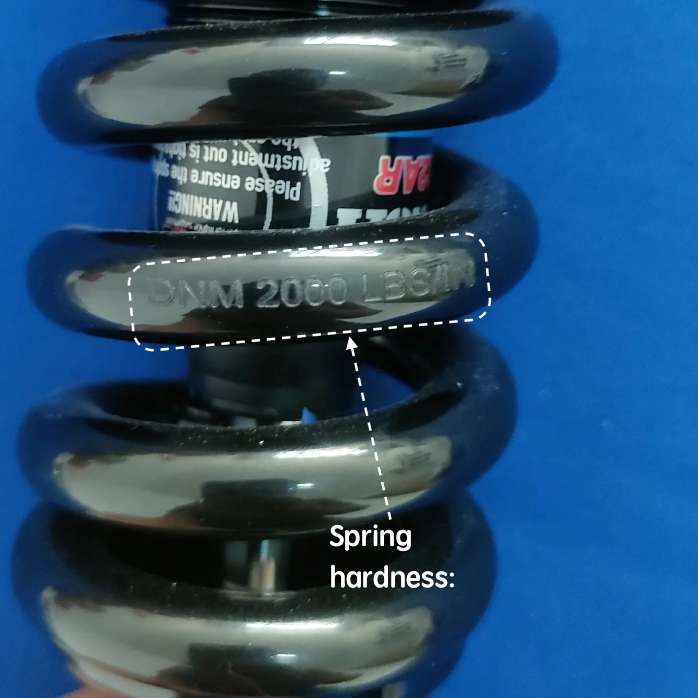 DNM DV-22AR 150mm 2000lbs hydraulic spring suspension shock absorber/Doodlebike