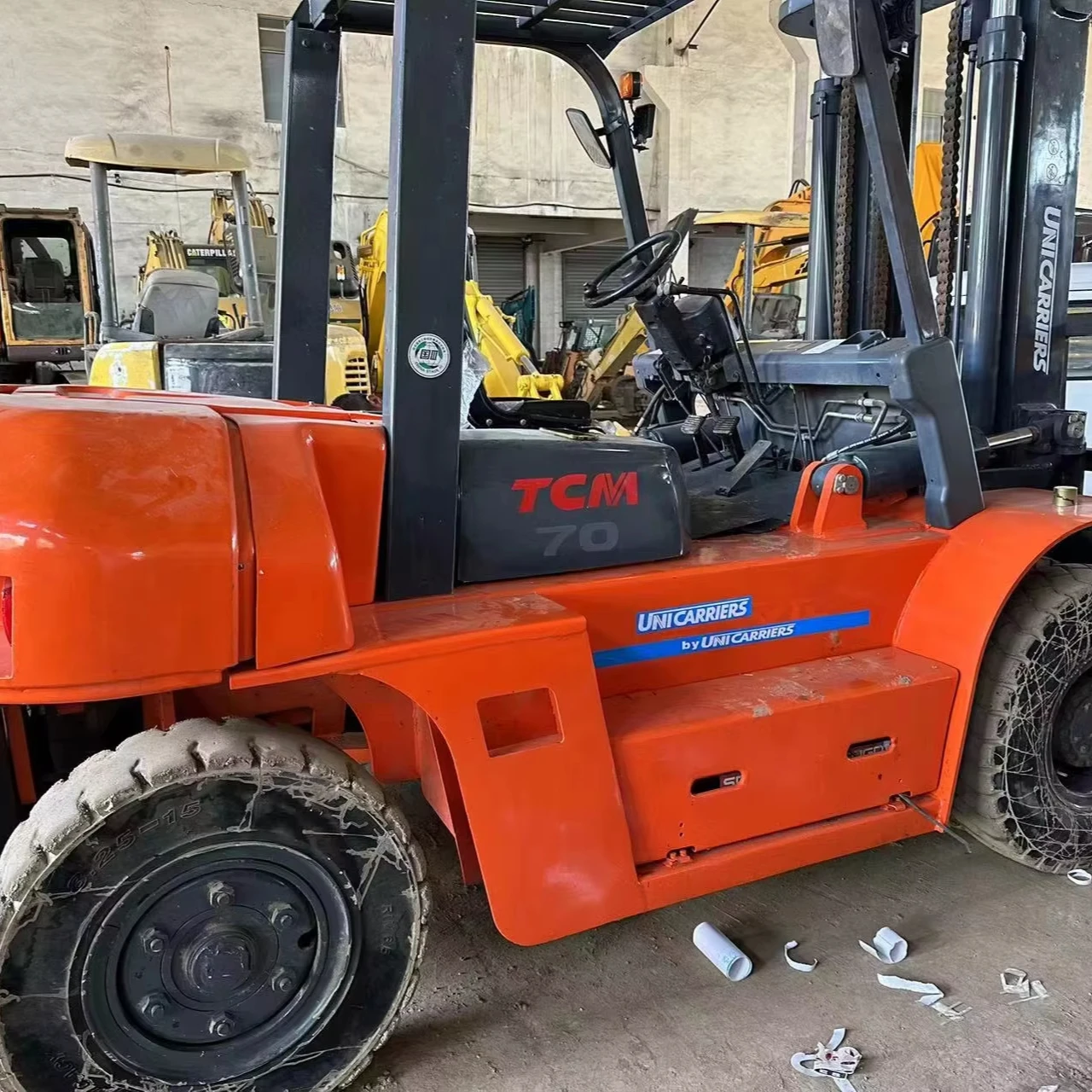 Free Shipping Forklift Ce Iso Certificate Diesel Forklift 1.5ton 2ton3ton 3.5ton Capacity 7ton 10ton  TCM Forklift Truck