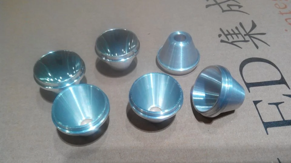 Optical reflective cover 25mm  lamp Cup spinning production reflective cover LED reflective cup lamp Cup