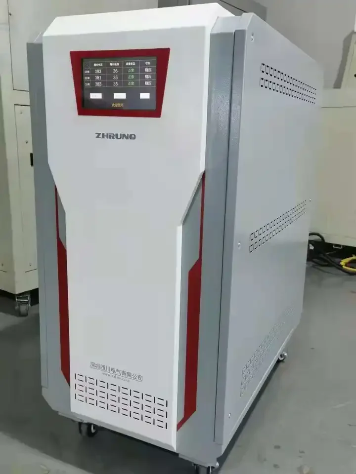 ZHZBW three-phase contact voltage stabilizer power supply voltage stabilizer 150kva static avr automatic voltage regulator