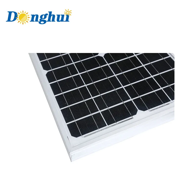 Yiwu Donghui солнечная панель 50 Ватт моно панели solares tipo tejas используется для создания электроэнергии