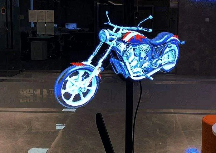 2022 New Technology 4 Blades 3D Hologram Fan Display 50 cm Hologram Fan 3d Holographic Display Hologram