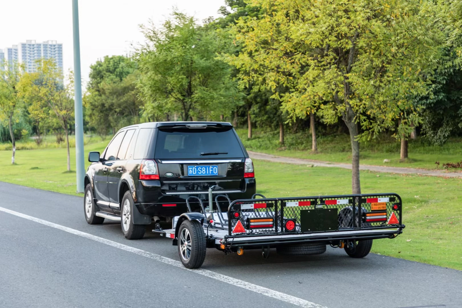 Motorcycle Trailer a for Multiple Motorcycles