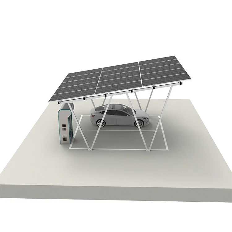 BRISTAR Wholesale price carport waterproof solar aluminum solar frame 2 car solar waterproof carport bracket