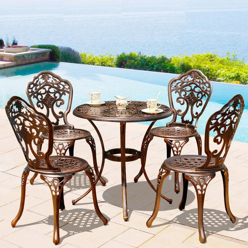 Balcony Chairs Aluminum Casting Outdoor Garden Furniture outdoor furniture