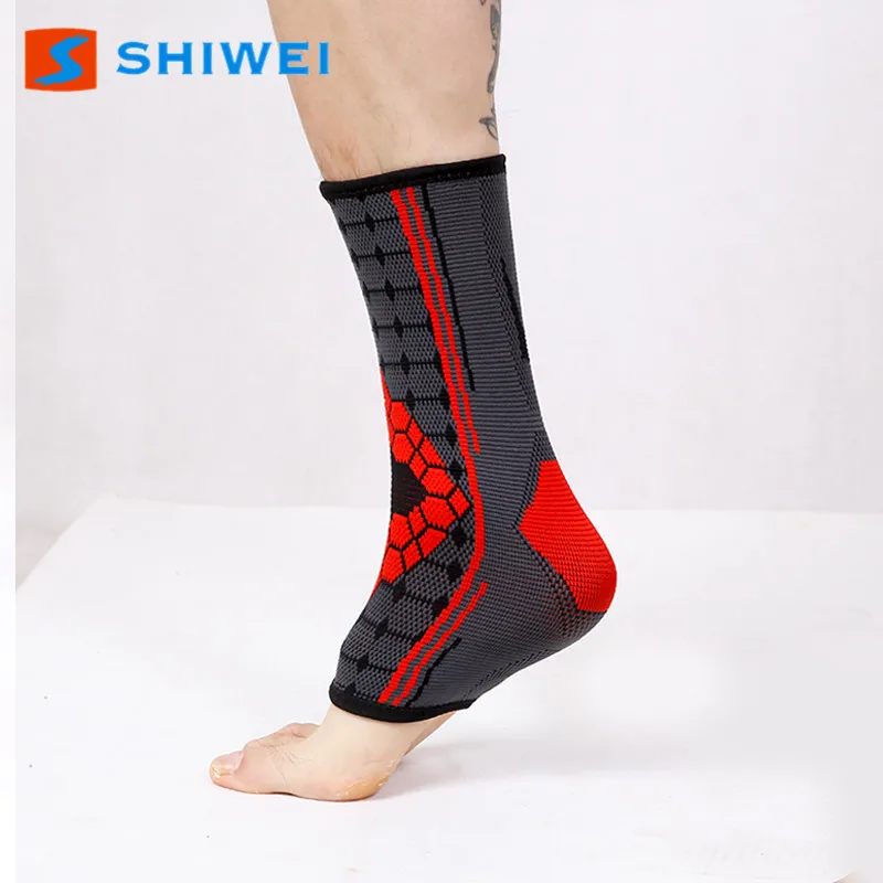 SHIWEI-3007 # спортивный трикотажный компрессионный фиксатор поддержки лодыжки
