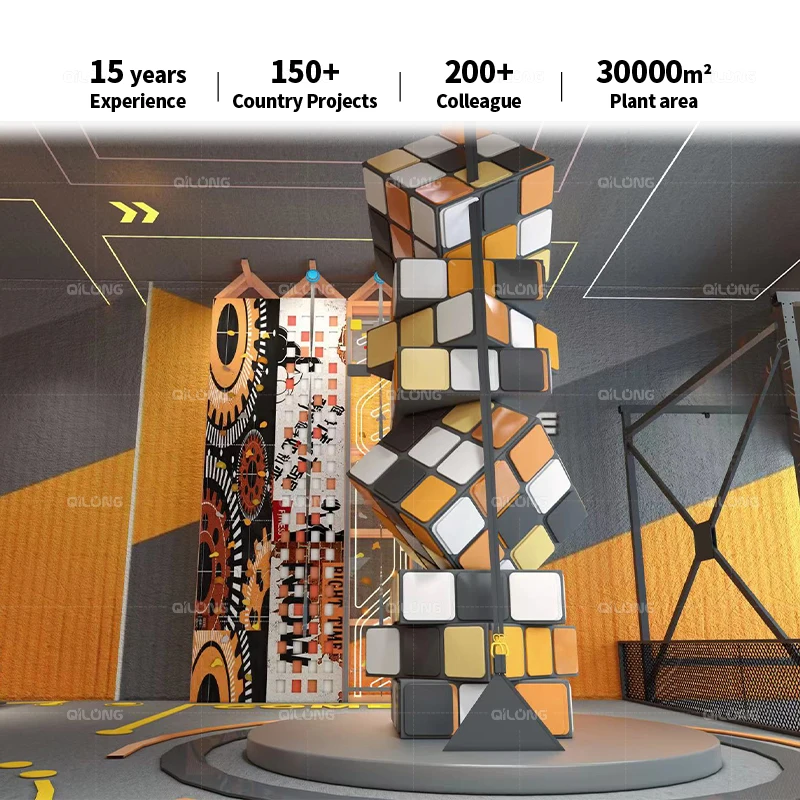 Customized Kids Jumping Bungee Square Fitness Adult Indoor Trampoline Park With Playground Equipment