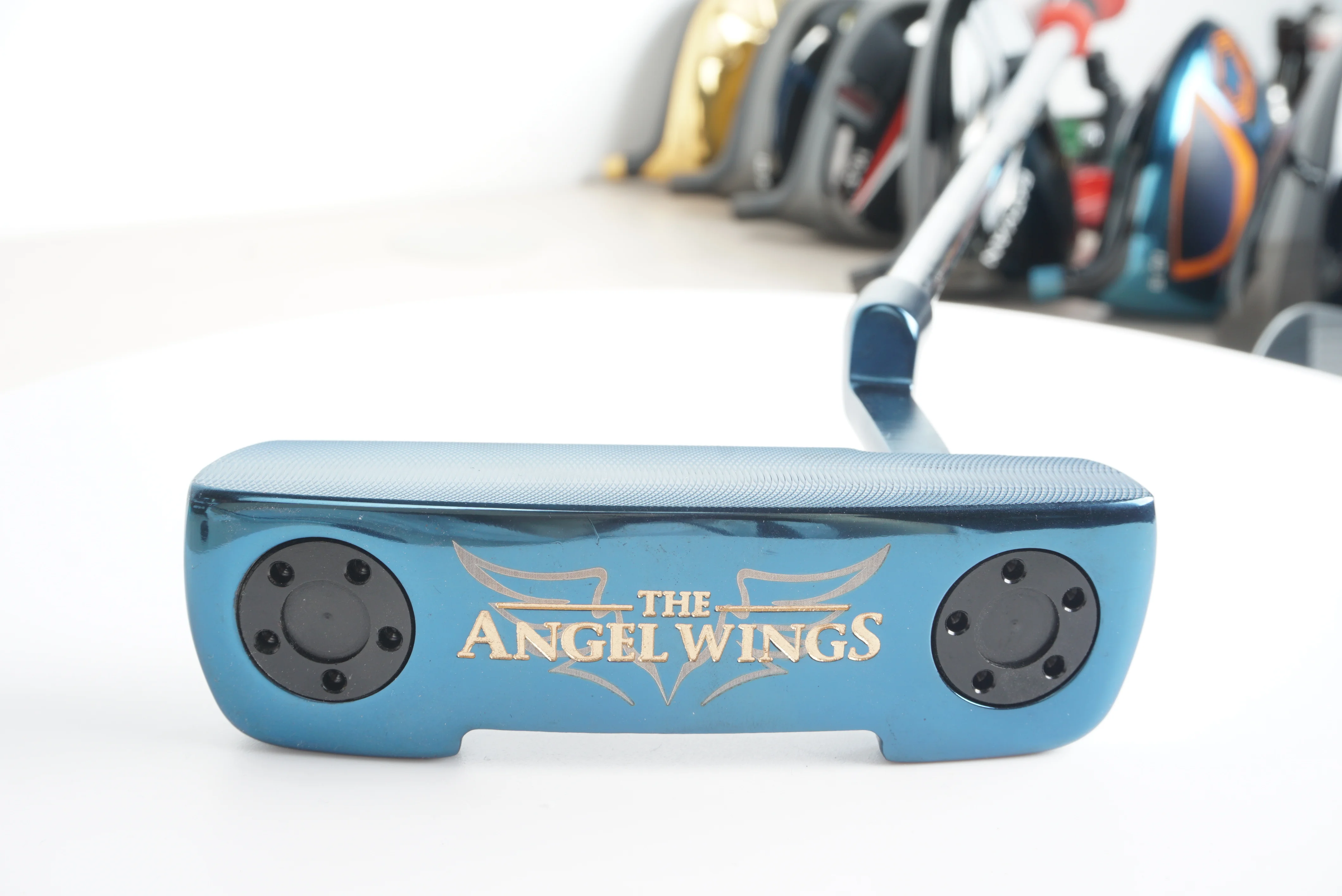 New Wholesale Stainless Steel Custom Logo CNC Milling Face Golf Putter