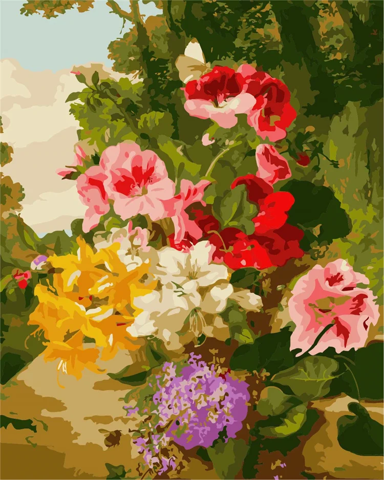 Skillful Manufacturer Oil Painting Diy Paint By Numbers For Adult